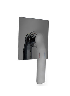 رافعة واحدة مخفية في الحائط في الحمام أو دش خلاط حمام بندقية المعدن الحديد صنبور النحاس headshower handshower OEM