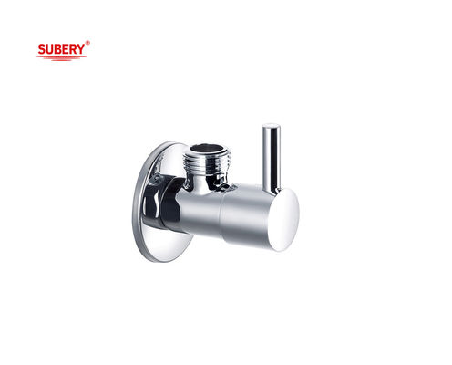 صمام مثلث النحاس OEM G1/2&quot; الخيط جسم النحاس المقبض النحاس