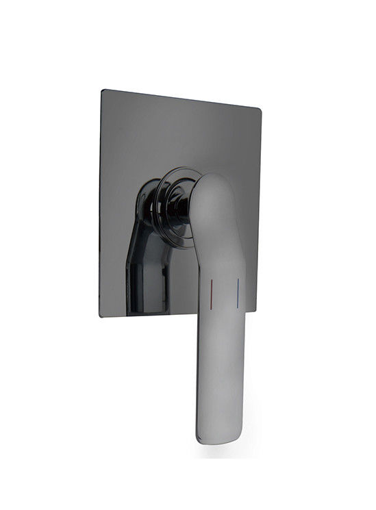 رافعة واحدة مخفية في الحائط في الحمام أو دش خلاط حمام بندقية المعدن الحديد صنبور النحاس headshower handshower OEM