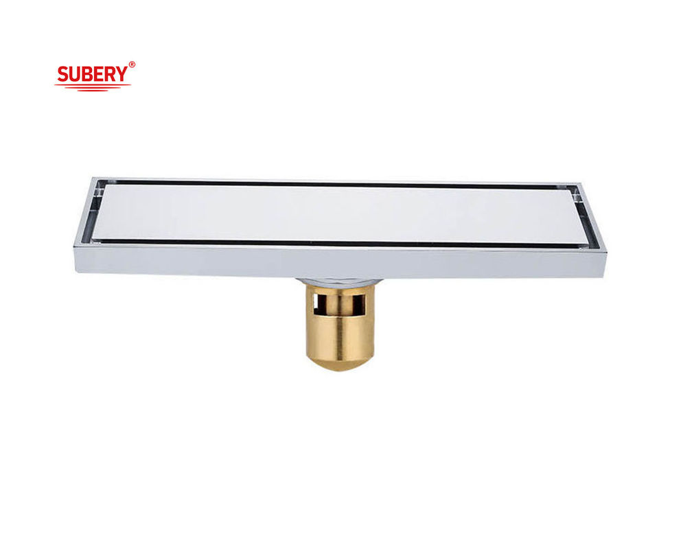 النحاس الصرف الطويل لأرضية الحمام الكروم 200 × 800mm 300 × 800mm
